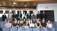 Alunos do Colégio Estadual do Rio do Couro prestigiam Sessão Ordinária