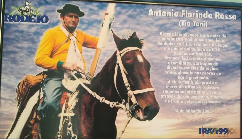 Antônio Florindo Rossa é homenageado com nome de rua no bairro Lagoa