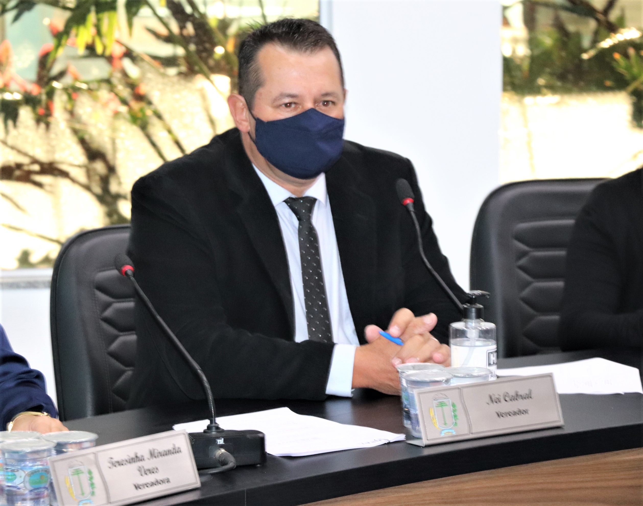 Após licença de 45 dias, Vereador Nei Cabral retorna à Câmara 