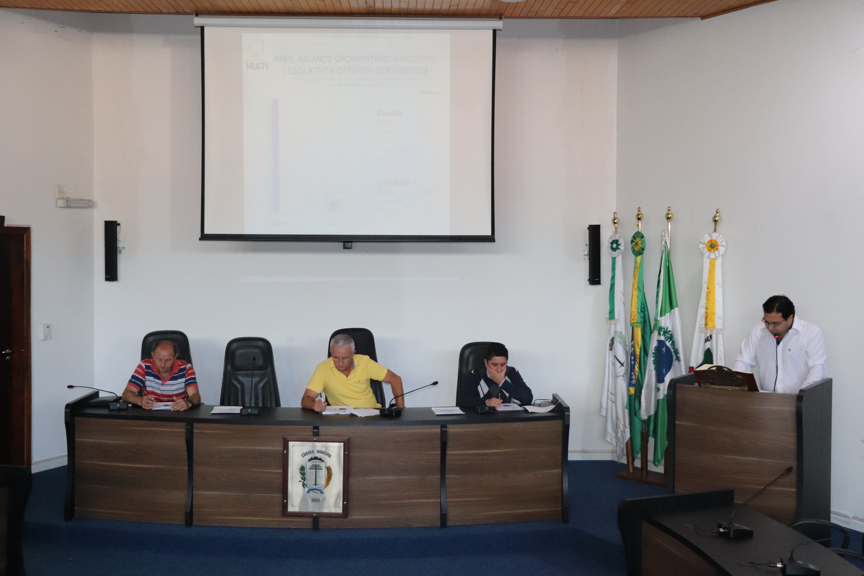 Audiência Pública - Vereadores acompanham prestação de contas da Prefeitura