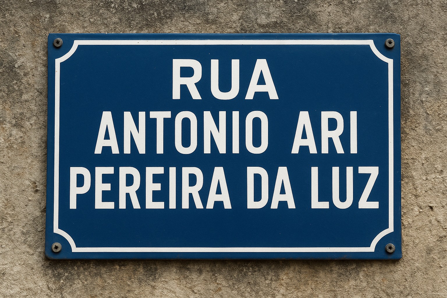 Câmara homenageia Antonio Ari Pereira da Luz com nome de Rua no bairro Engenheiro Gutierrez 