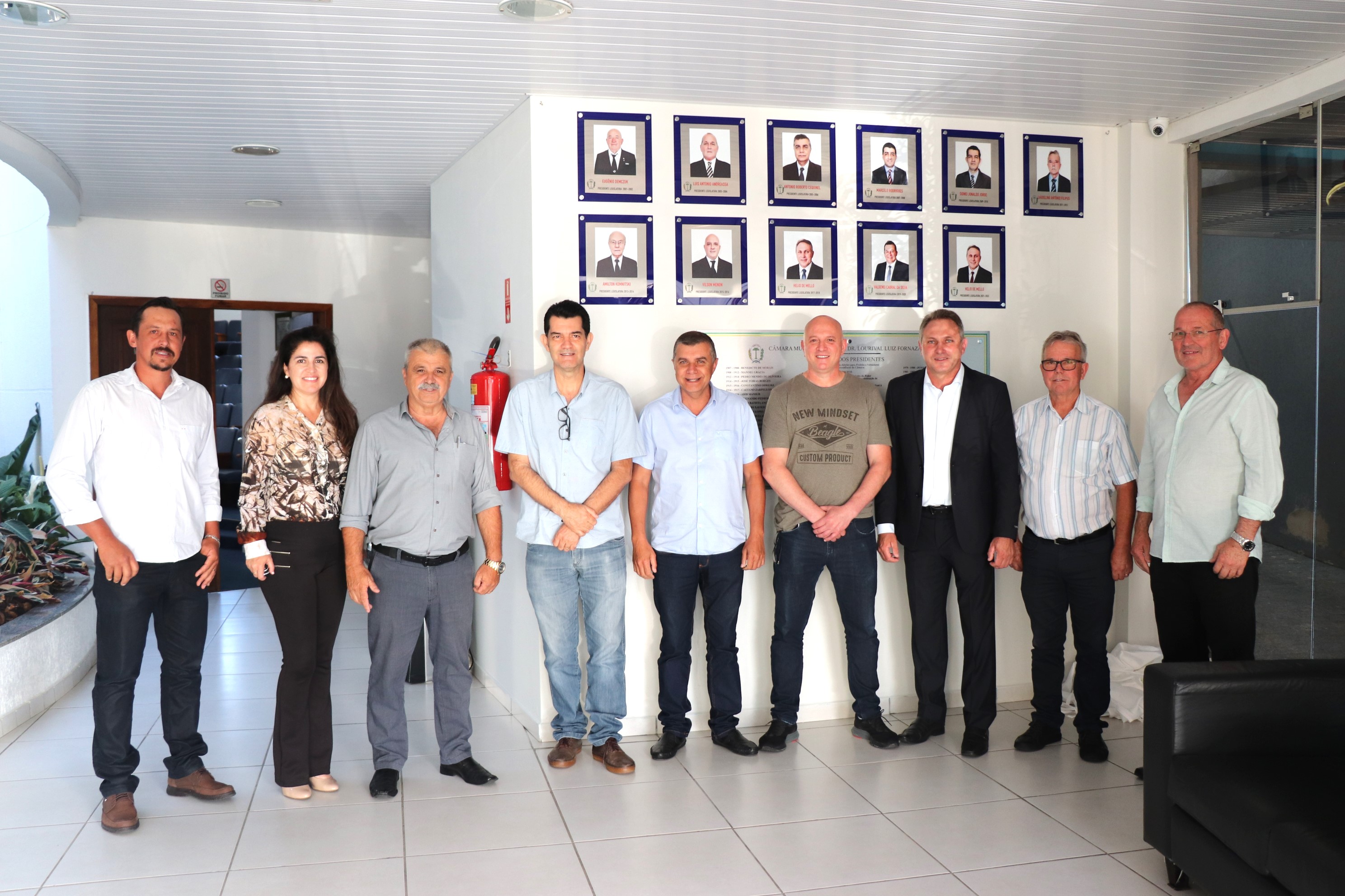 Câmara inaugura Galeria de Ex-Presidentes 