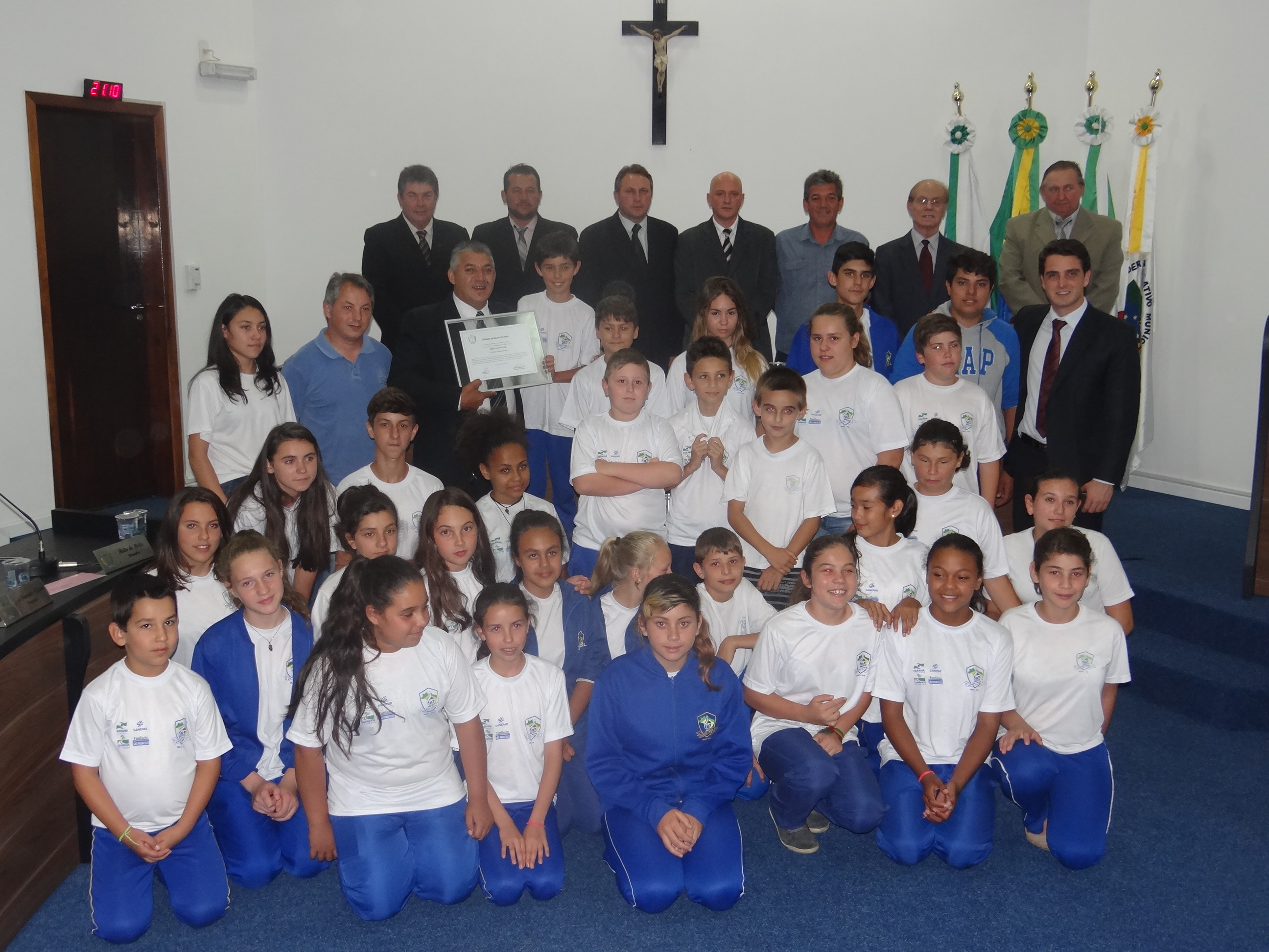 Câmara Municipal homenageia Guarda Mirim de Irati