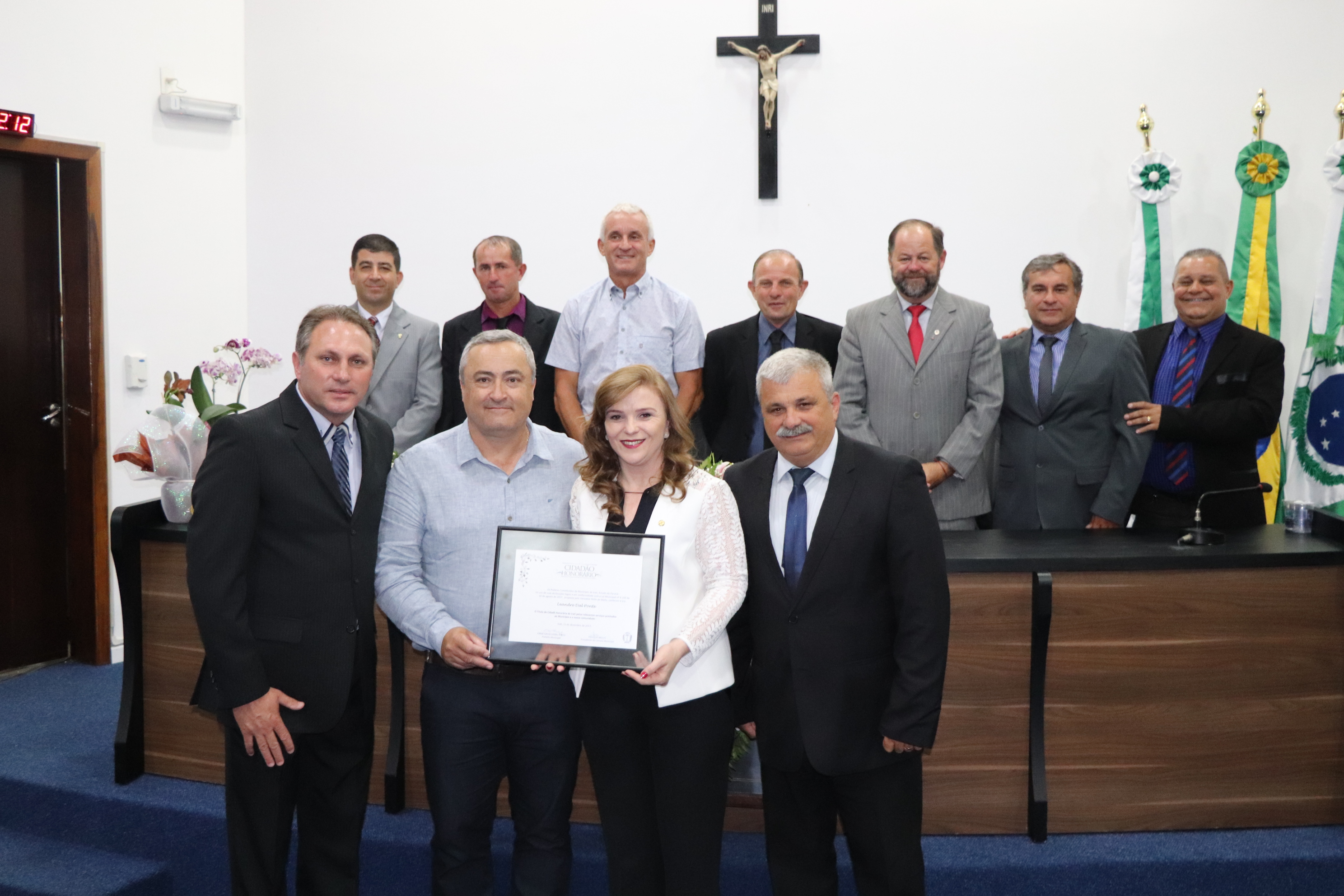Câmara outorga Título de Cidadã Honorária à Deputada Federal Leandre Dal Ponte