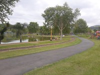 Câmara solicita a demarcação de metragem na pista de caminhada do Parque Aquático