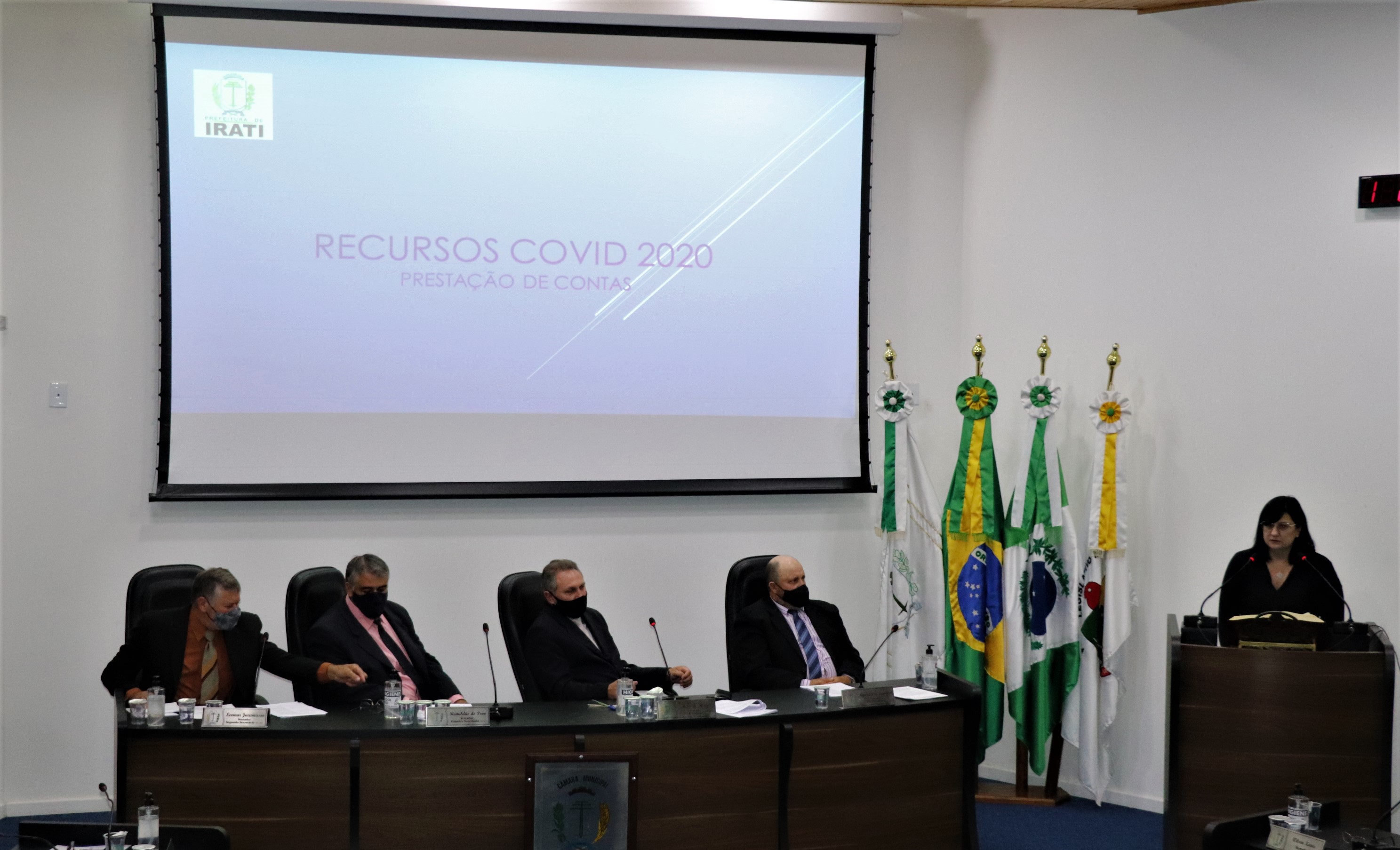 Chefe do Departamento de Contabilidade do Município esclarece sobre o auxílio recebido do Governo Federal no ano de 2020
