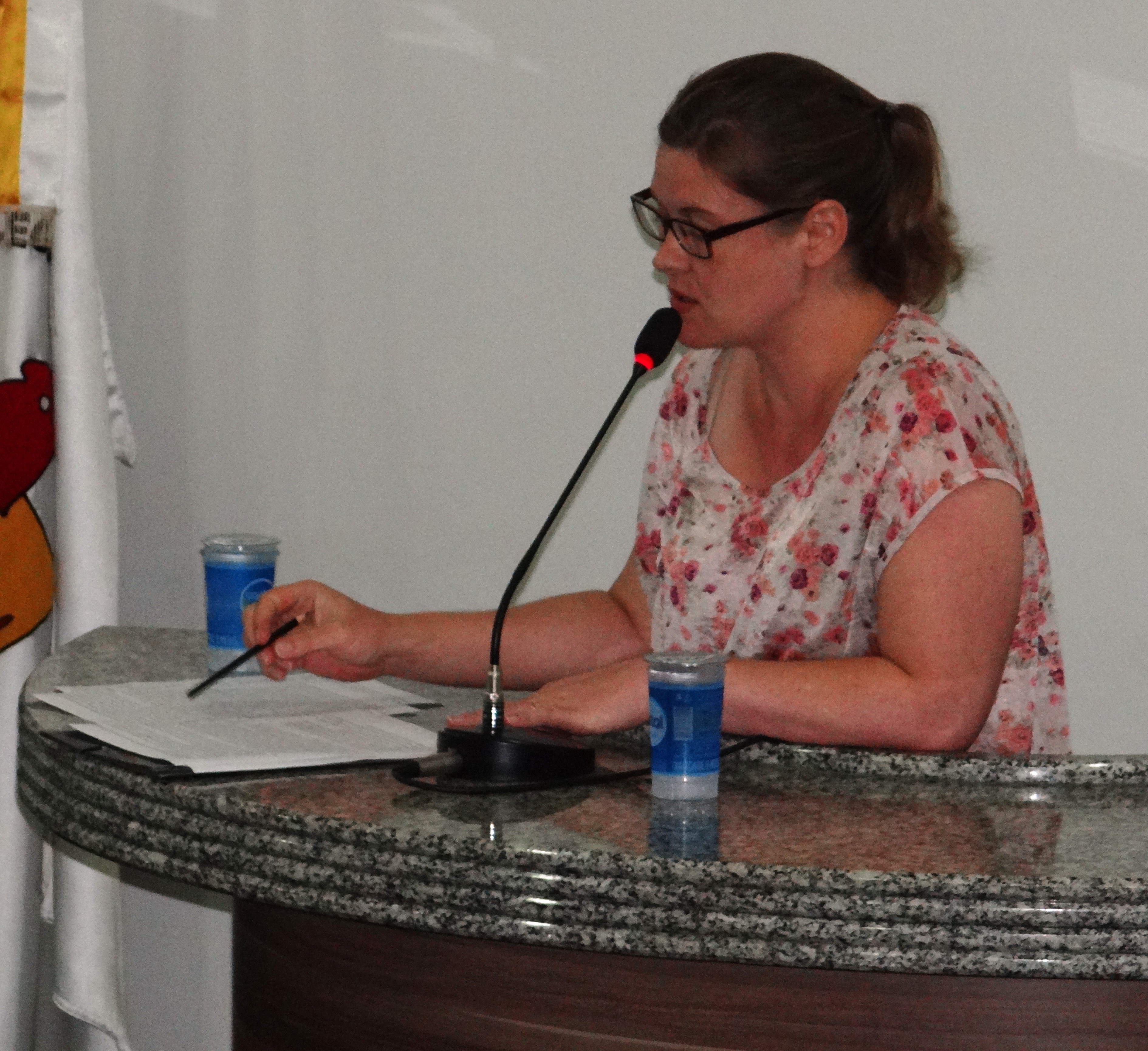 Educação - Na Tribuna, representante da Unicentro desabafa e solicita apoio