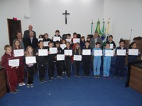 Empossados, Vereadores Mirins elegem Mesa Diretora 