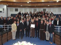 Frei Antoninho é homenageado com Título de Cidadão Honorário