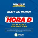 Irati inicia campanha “Dengue aqui não se cria!”
