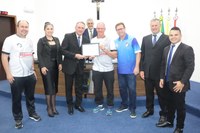 Legislativo homenageia a Equipe de Bocha de Irati com Moção de Aplausos