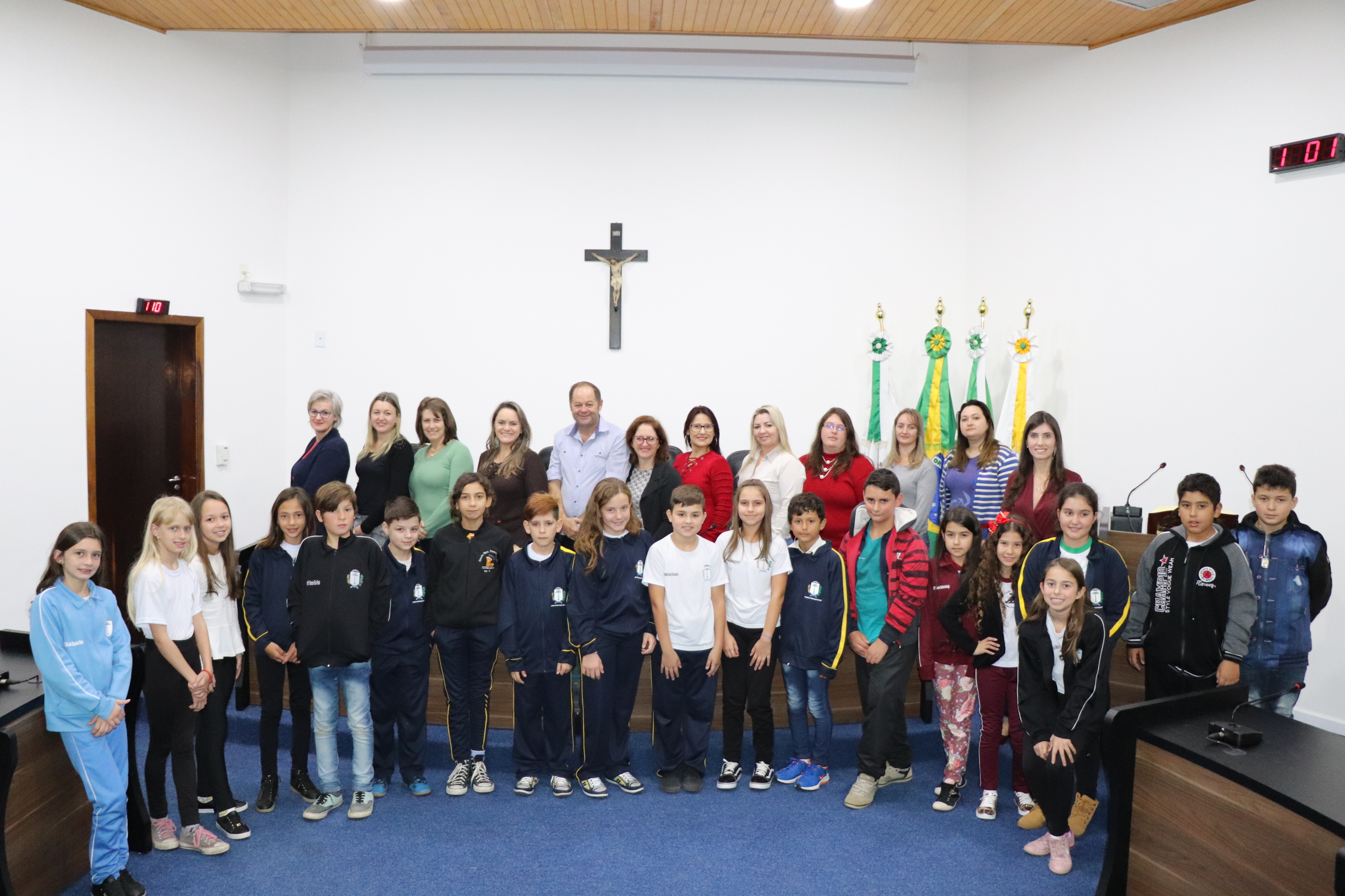 Legislatura 2019 - Vereadores Mirins participam de reunião preparatória 