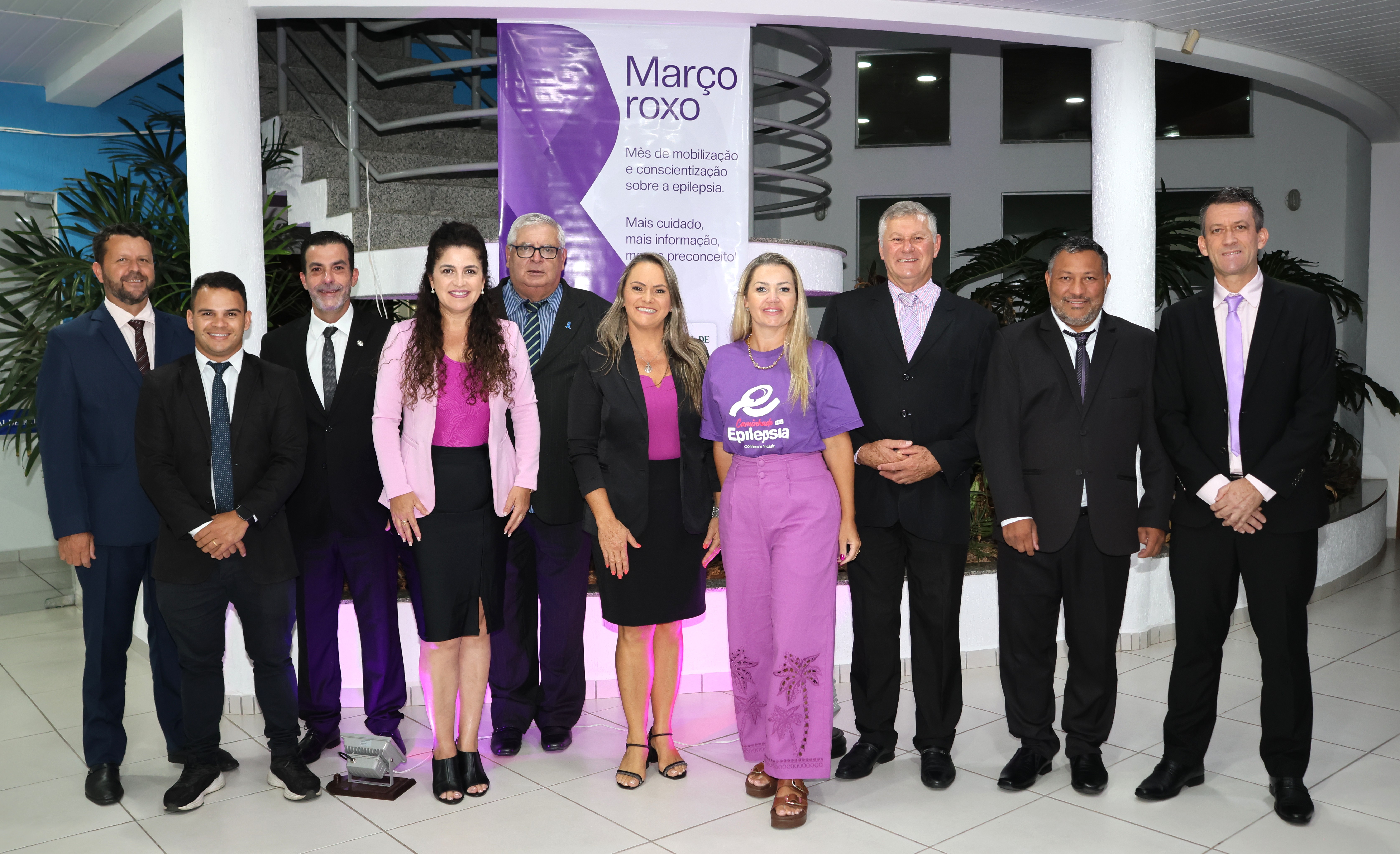 Março Roxo - Câmara reforça campanha de conscientização sobre a Epilepsia