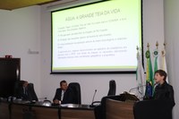 Na Tribuna, aluno do Colégio de Gonçalves Júnior apresenta projeto: “Água: A Grande Teia da Vida”