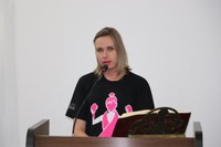 Na Tribuna, iratiense compartilha experiência de luta e superação contra o câncer de mama