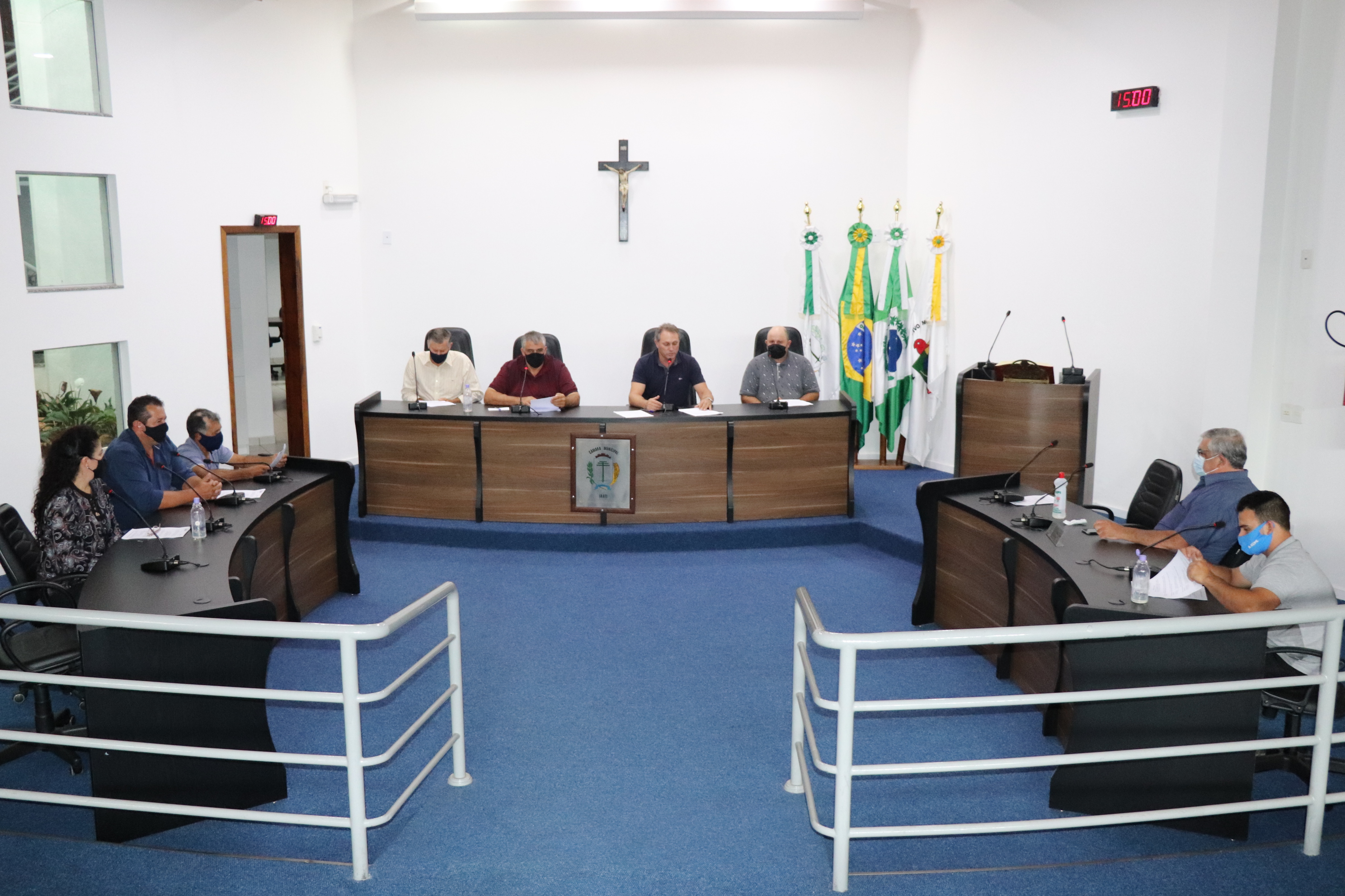 Projetos nº 001 e 002/2021 do Executivo serão apreciados em nova Sessão Extraordinária