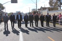Representando o Legislativo, Vereadores e Mirins participam de Desfile Cívico 