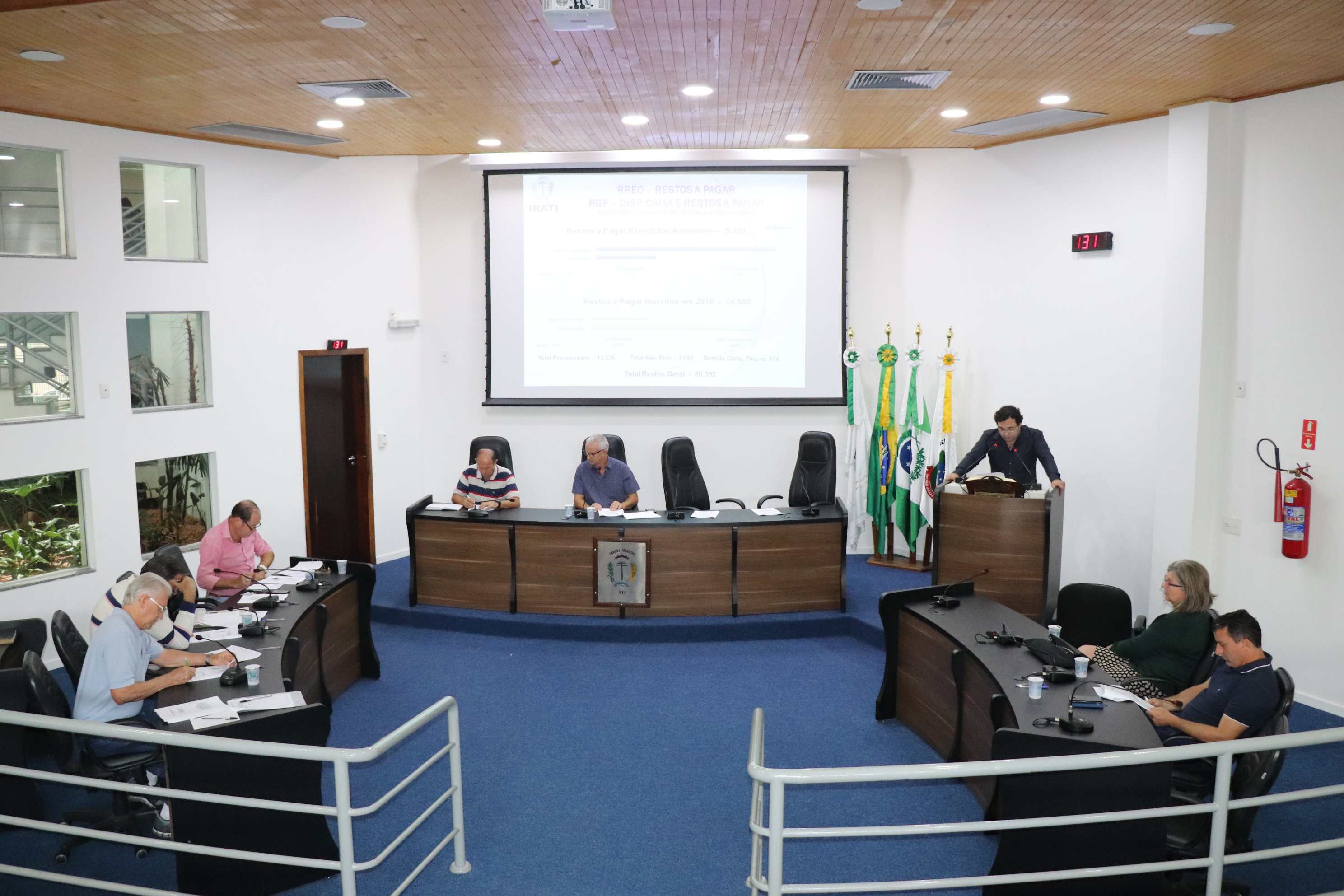 Vereadores acompanham prestação de contas da Prefeitura