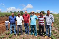 Vereadores acompanham trabalho das patrolas adquiridas pelo município com recursos da Câmara
