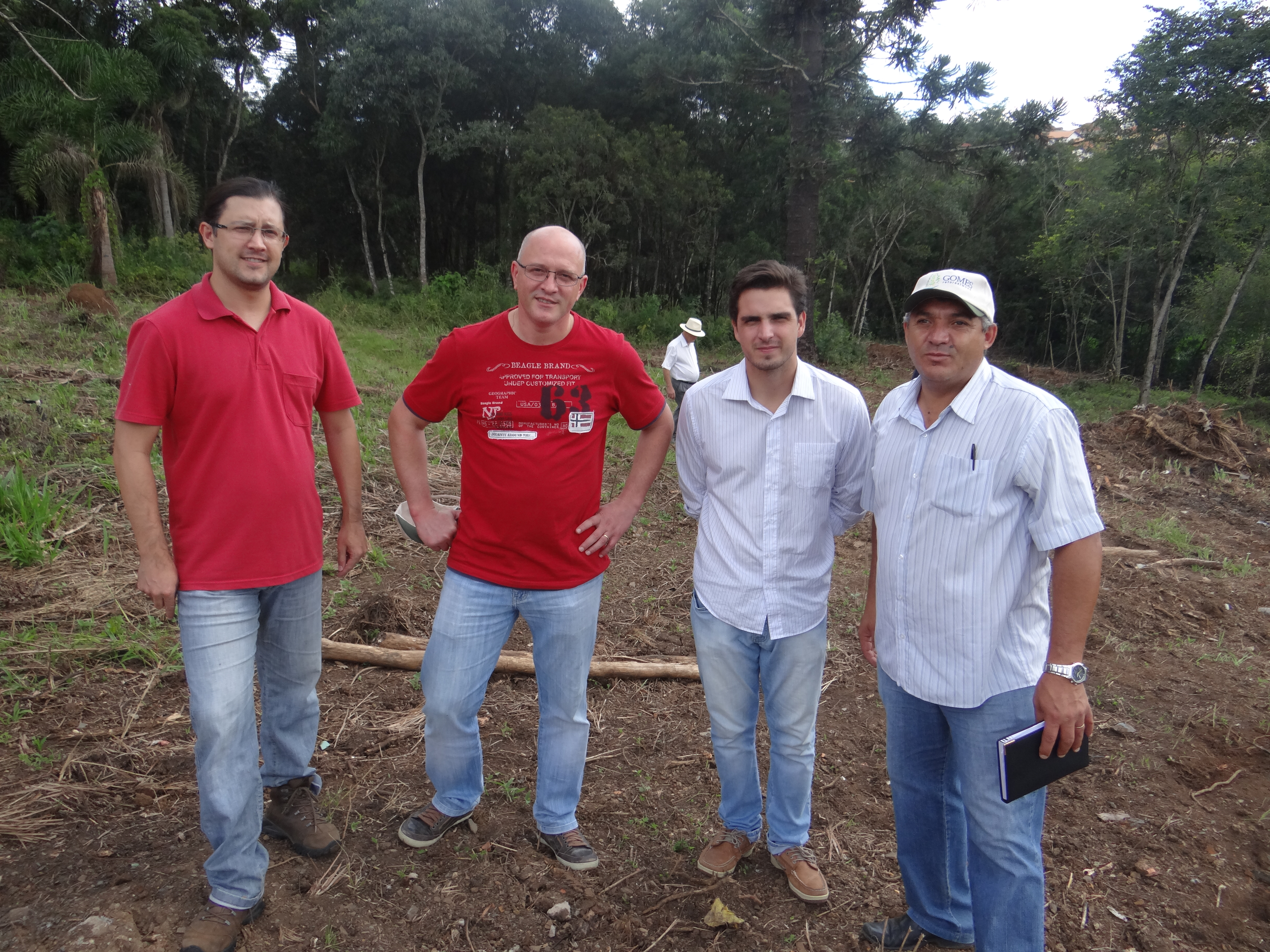 Vereadores acompanham visita técnica na “Mata Arroio dos Pereiras”