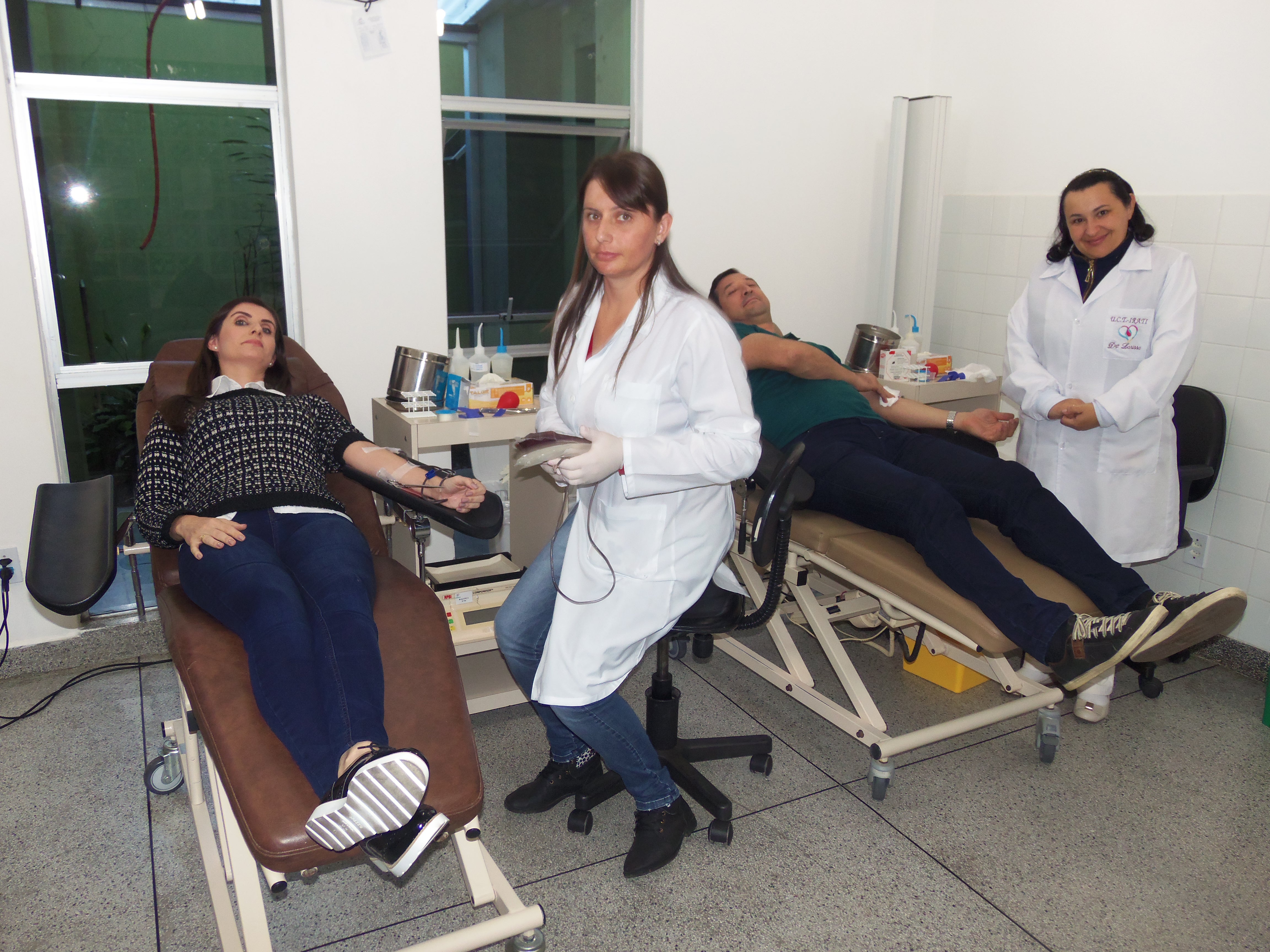 Vereadores e servidores mobilizam-se em campanha de doação de sangue