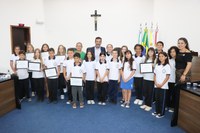 Vereadores Mirins encerram trabalhos da Legislatura 2023 