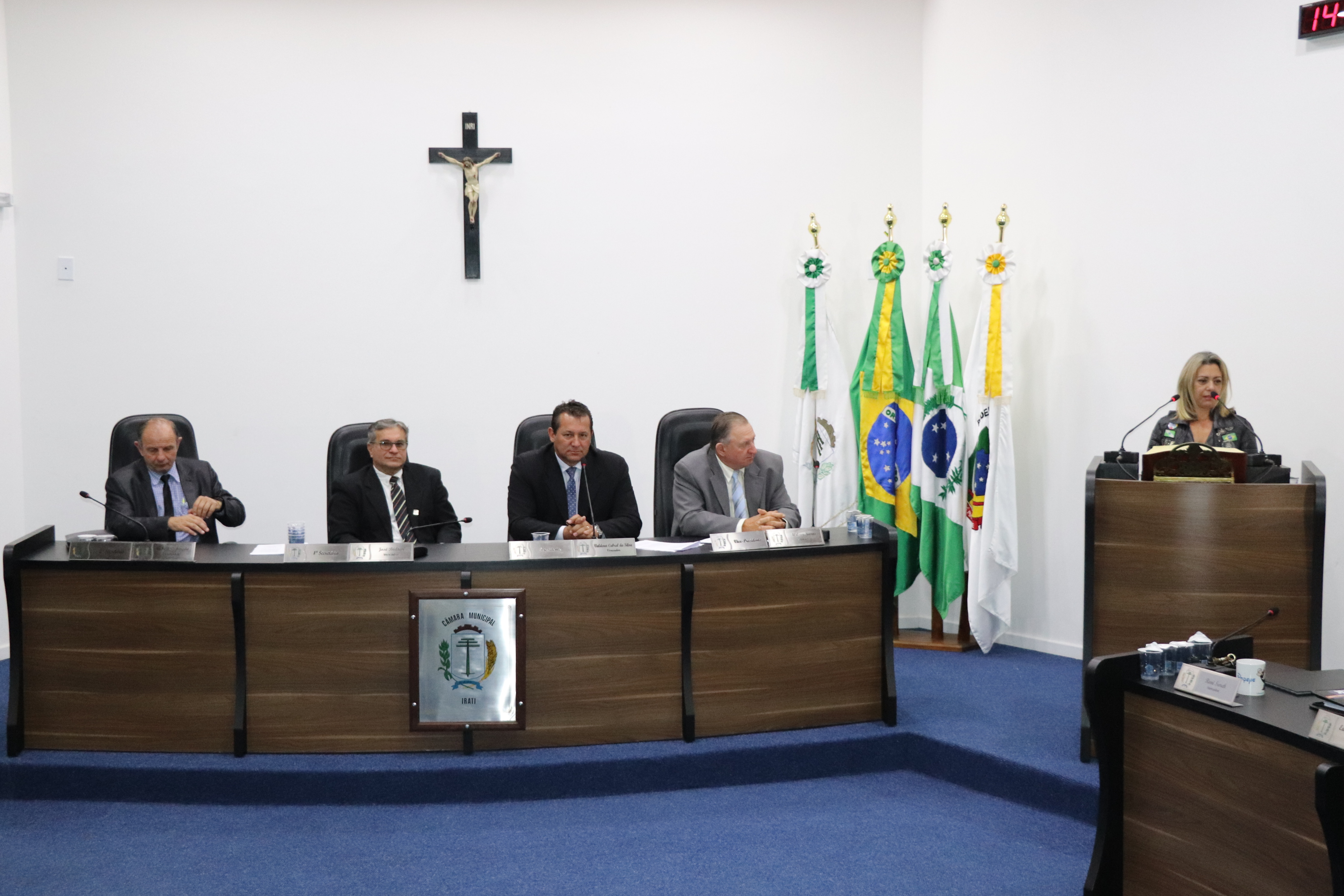 Vereadores parabenizam organizadores do Irati Moto Fest