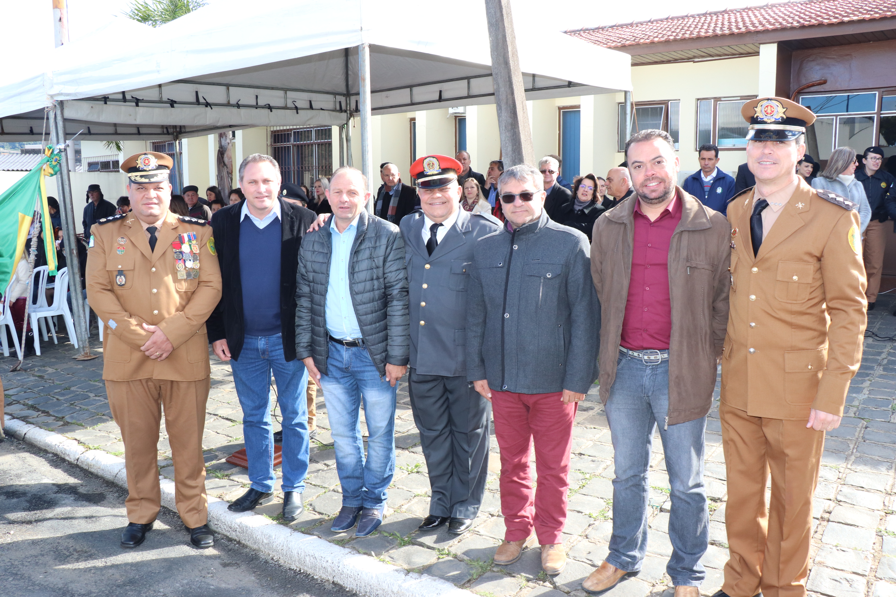 Vereadores participam das comemorações alusivas aos 164 anos da PMPR