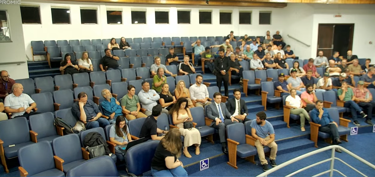 Vereadores participam de reunião sobre licenciamento ambiental da duplicação da BR-277