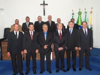 Vereadores, Prefeito e Vice são empossados em Sessão Solene