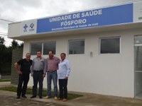 Vereadores visitam Postos de Saúde e Unidade Avançada do Erasto Gaertner de Irati